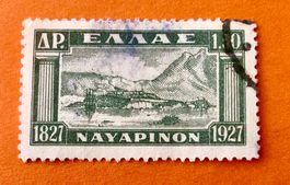 Briefmarken aus Griechenland Bucht von Navarino  gestempelt 
