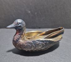 Antike WMF Ente Süßstoff- / Salz-Saliere um 1900