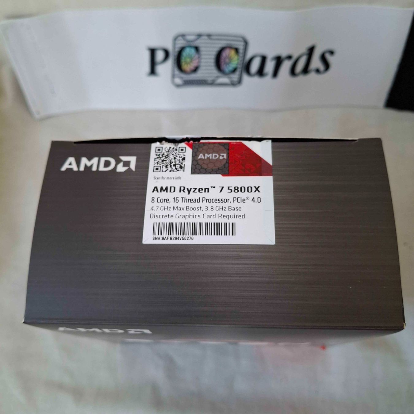 Amd Composants électroniques: Ryzen 7 5800X – D'occasion à Genève par PC-CARDS 1