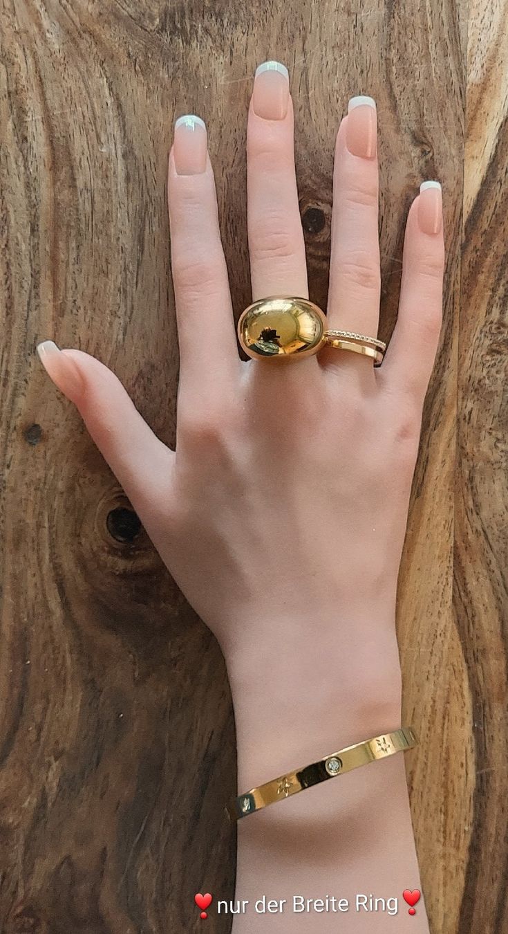 Anelli: Goldfarbener Statement Ring 🤩 – Nuovo (secondo la descrizione) da Ettenhausen TG venduto da CH2300 3