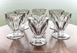 5+2 Gläser Baccarat, Modell Talleyrand, gebraucht & guter Z.