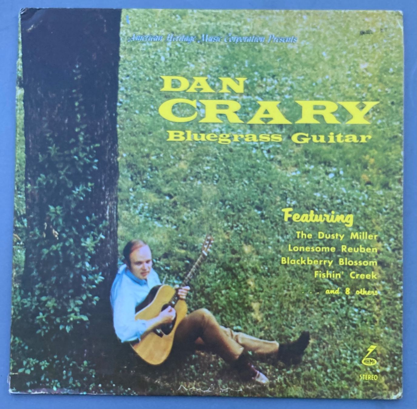 Vinyles: DAN CRARY - BLUEGRASS GUITAR – D'occasion à Poliez-Pittet par Newtown-Records