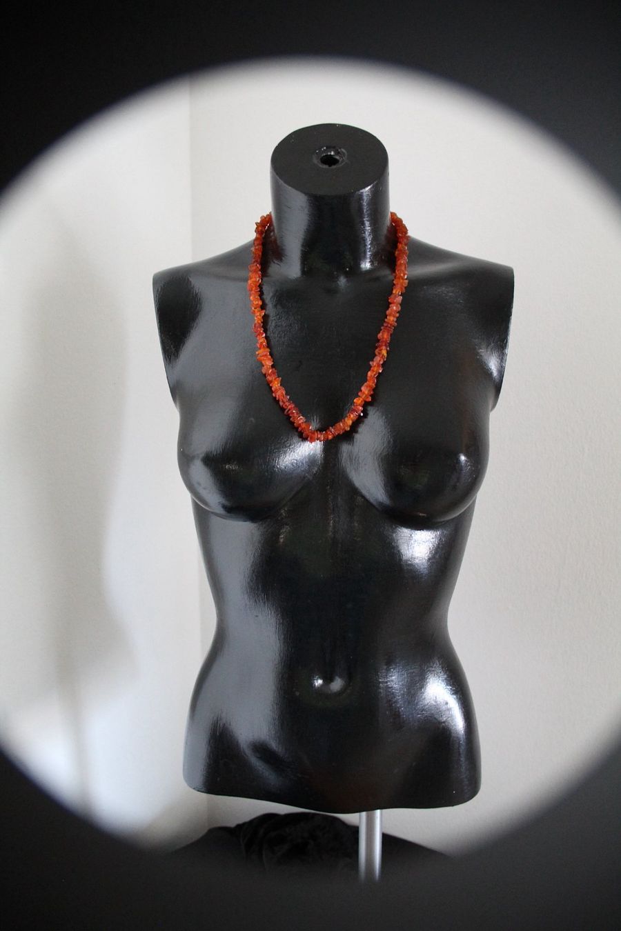 Catenine: Bernsteinkette , Länge ca.32 cm. – Usato da Locarno venduto da madame-tus-sauds 2
