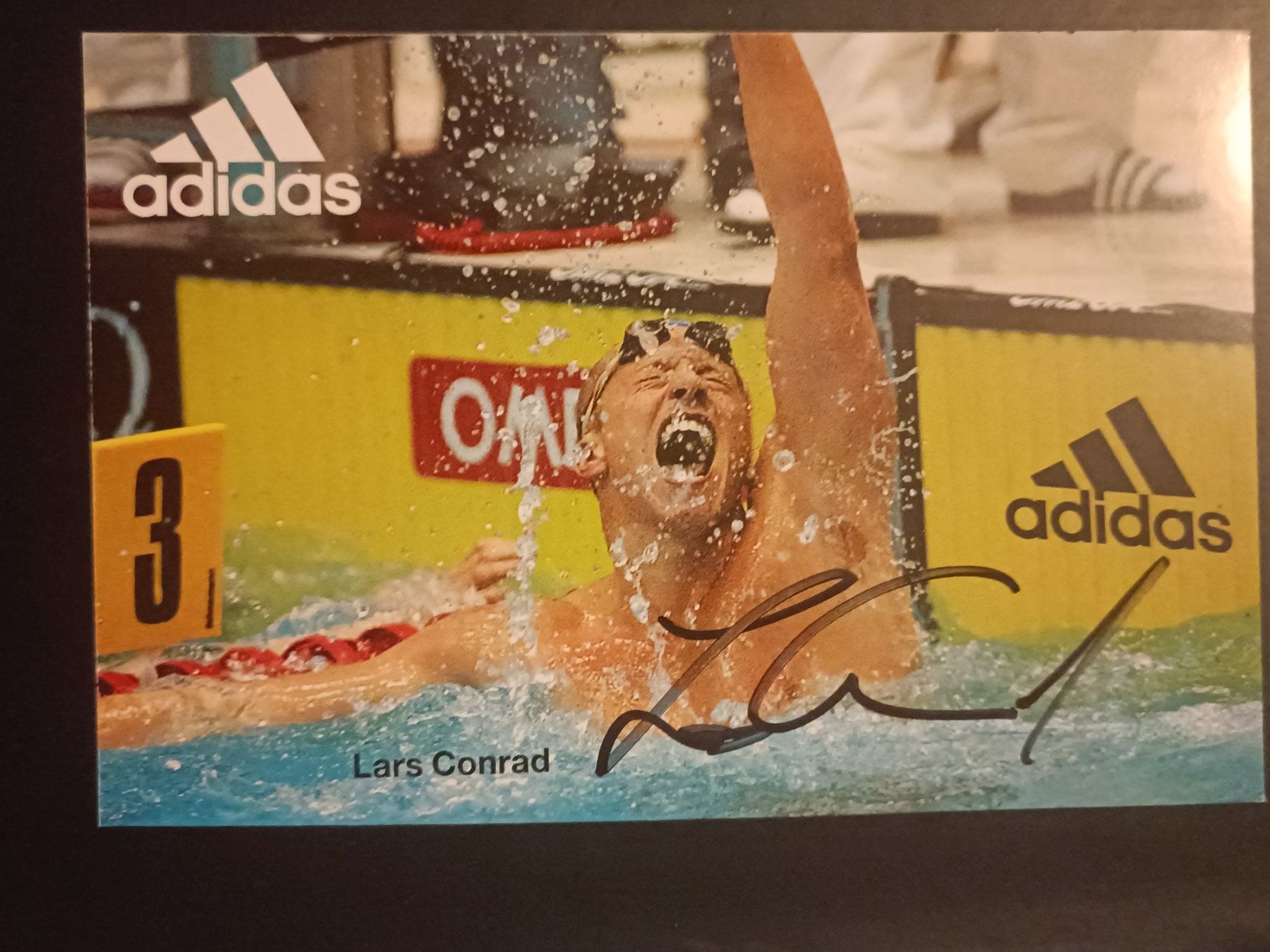 Autogramme: Lars Conrad -  Olymia Silber - handsigiert – Gebraucht aus Menziken von Artographs