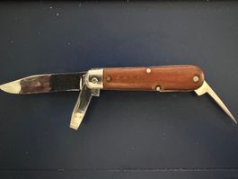 Wenger Taschenmesser Holzgriff sehr guter Zustand 1949