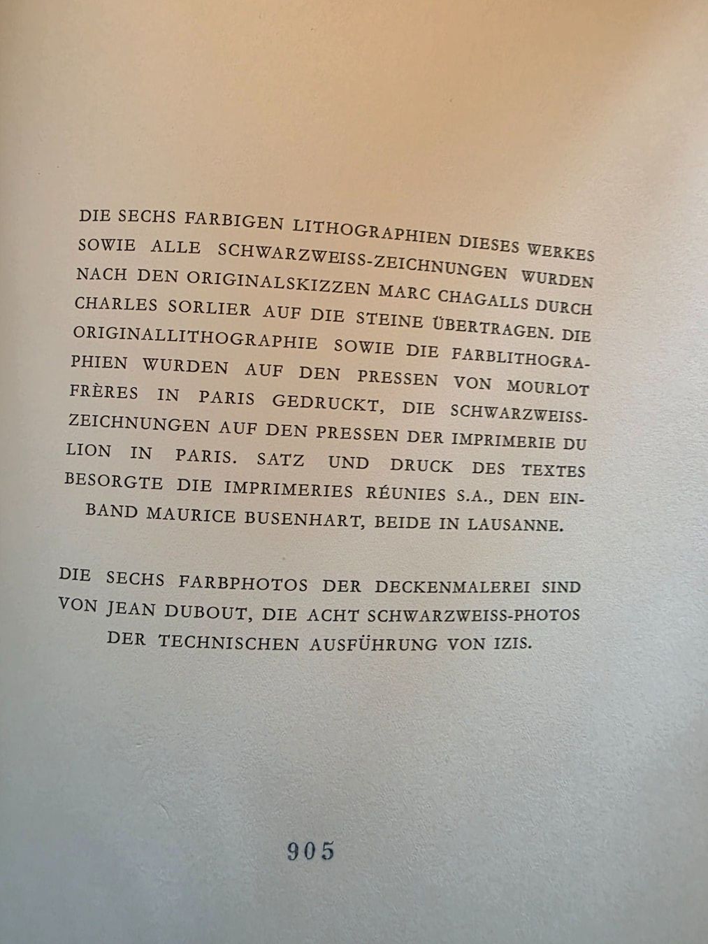 Libri: Marc Chagalls Deckenmalerei Pariser Oper - nummeriert – Nuovo (secondo la descrizione) da Walterswil BE venduto da Lonitti 3