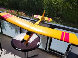 Alter Trainer, ohne Motor, mit allen Servos