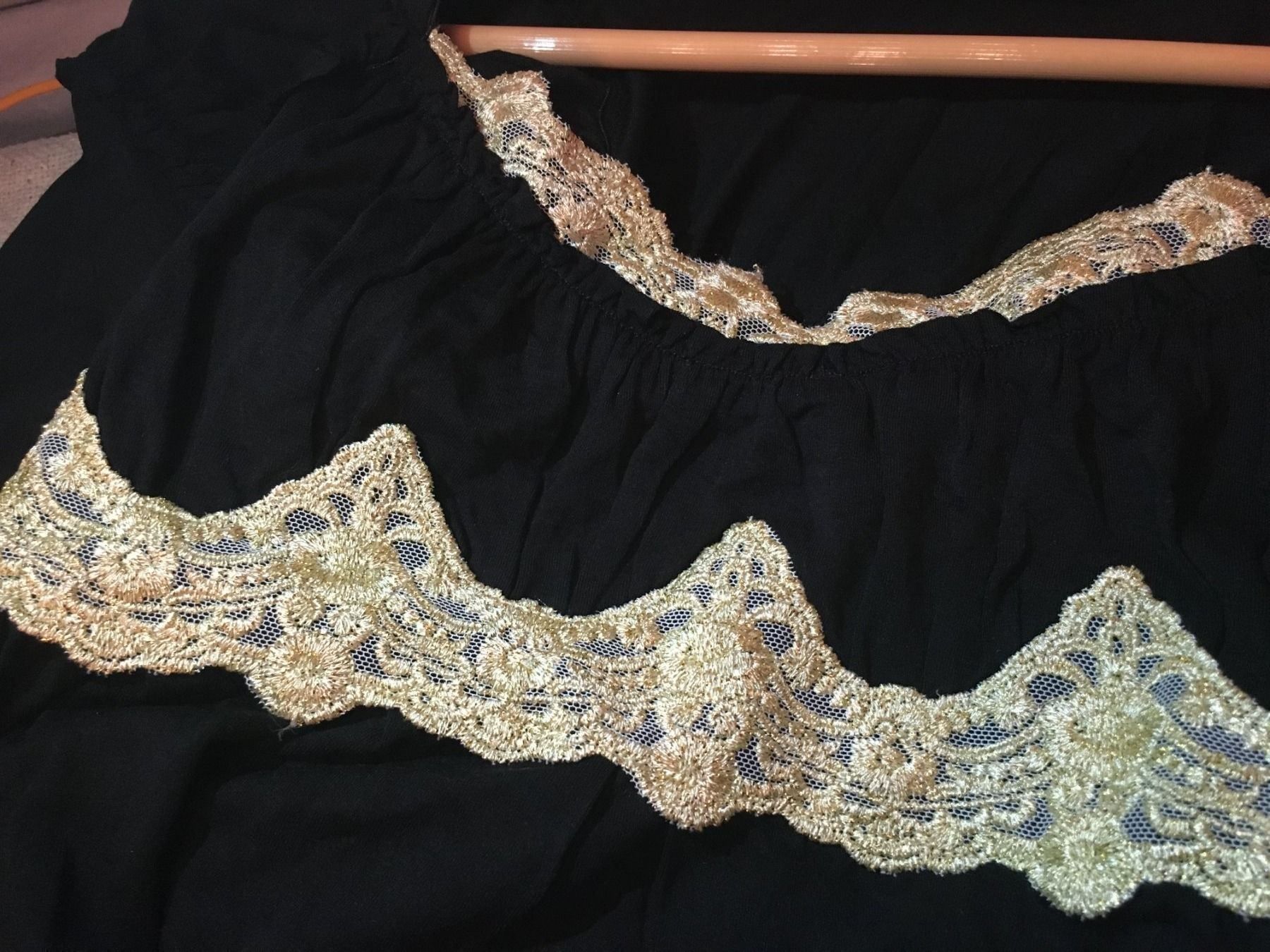 Heine Tuniken: APART Shirt, Gr.38, schwarz mit Spitze – Gebraucht aus Arni AG von Mimo007 2