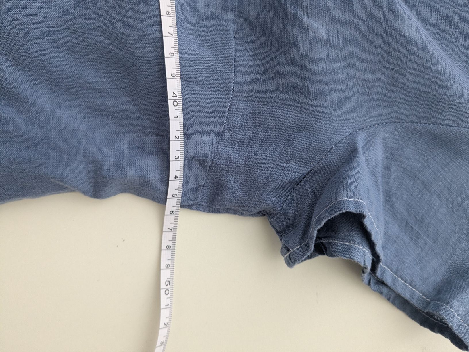 Camicette: Moddison Leinenbluse Gr.38, Sommerbluse mit Rüschen! – Usato da Rorschach venduto da olg_5qq2 3