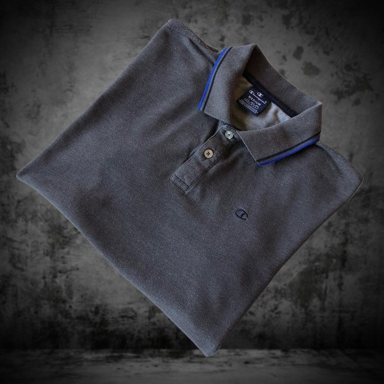 Champion Magliette Polo: Polo Champion Grey Men M – Usato da Genève venduto da ang_7j7j 8