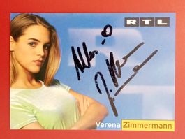 Verena Zimmermann Autogramm signiert Fotopostkarte 10x15cm