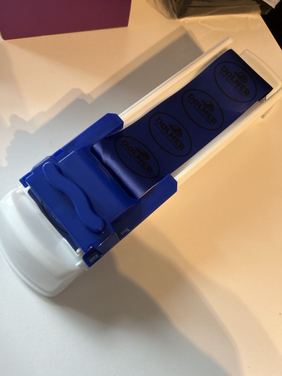 Elettrodomestici da cucina: New Dolmer Rolling Machine Blue White - Perfect for Summer R – Nuovo e nell'imballaggio originale da Marly venduto da redinaber 1