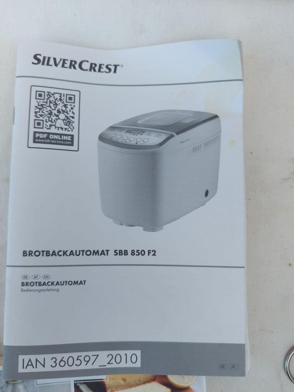 SilverCrest Elettrodomestici da cucina: Brotbackautomat SilverCrest mit 16 Programmen gebraucht – Usato da Rheinau venduto da profitronic.shop 4