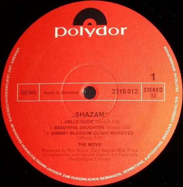 Vinyles: The Move – D'occasion à Aeschi SO par Stones55 2