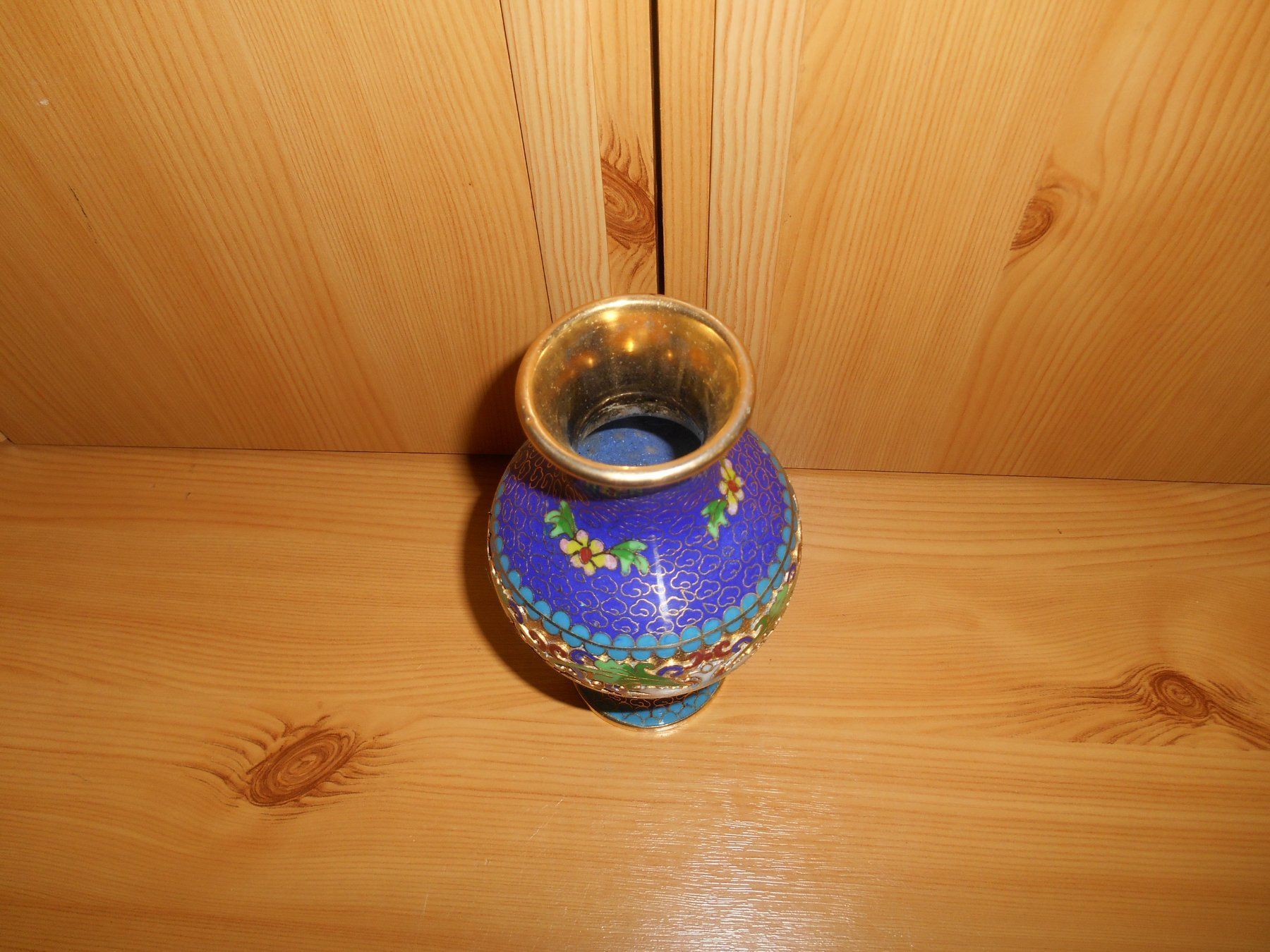 Vasi & Recipienti: Schöne Cloisonné Vase, Höhe16cm – Usato da Basel venduto da fafa68 3