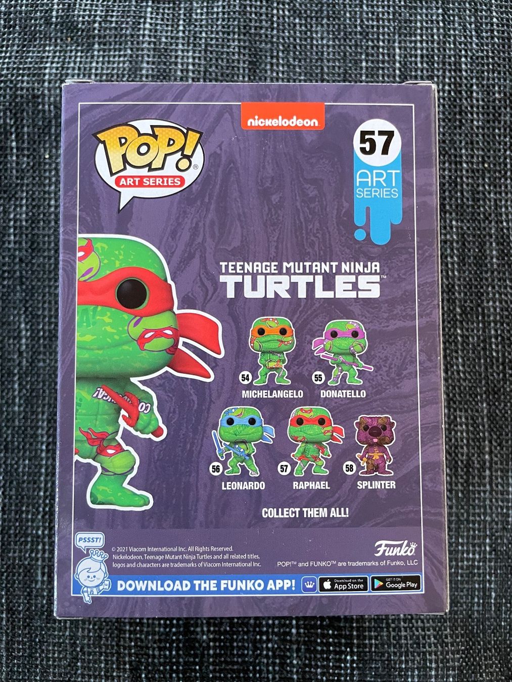 Funko Statuette: Funko Pop! Ninja Turtles Raphael Art Series – Nuovo (secondo la descrizione) da Spiez venduto da wizzardblizzard 3