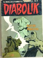 DIABOLIK DESTINI PARALLELI inedito N° 2 ANNO 1980 ( XIX )