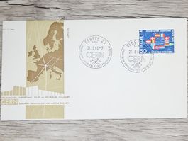 CL03 Enveloppe + Timbre Suisse 1966