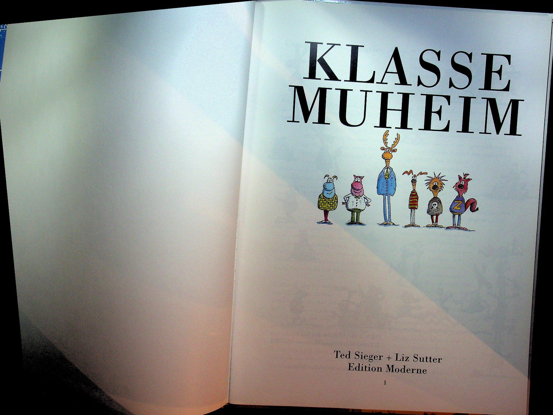 BD: Comic Klasse Muheim  Edition Moderne EA 1995 – D'occasion à Reitnau par Zaomir 1