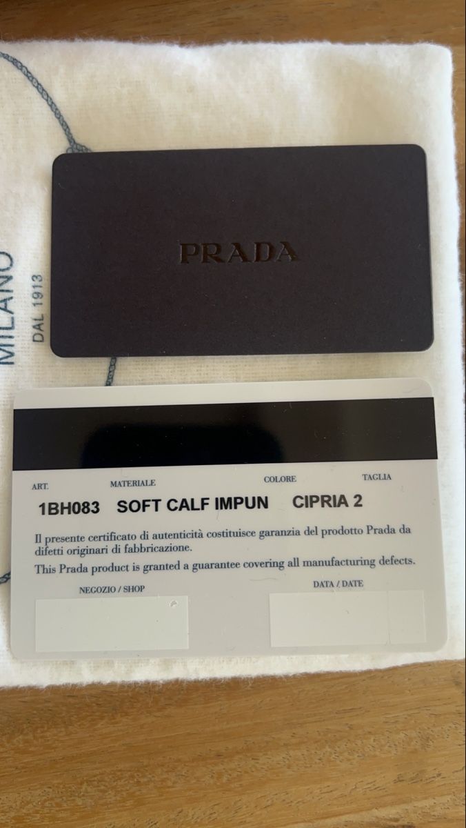Prada Borse da donna: Prada Bandoliera Tasche, Cipria 2 , Leder – Nuovo e nell'imballaggio originale da Jona venduto da Lili.lou 2