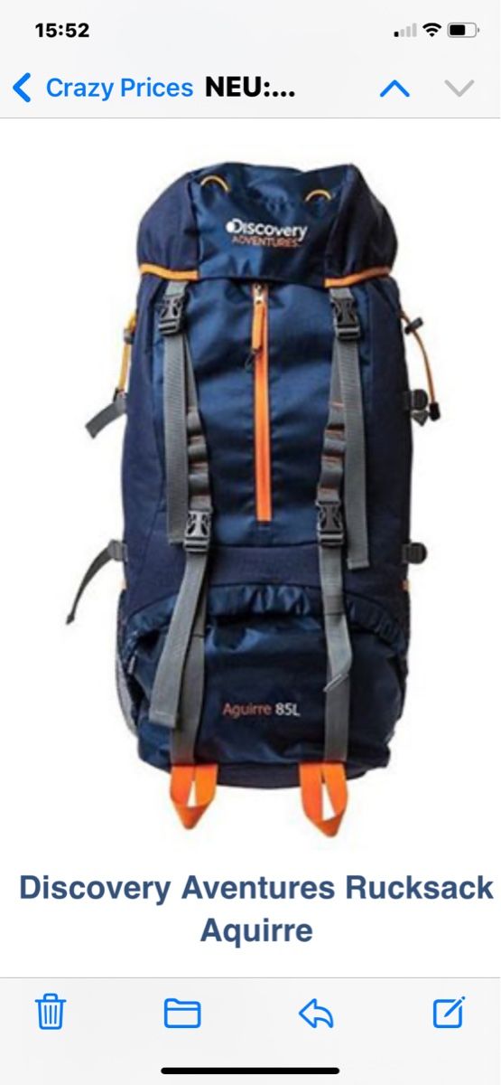 Zaini: Discovery Rucksack – Nuovo (secondo la descrizione) da Bern venduto da Minnie74