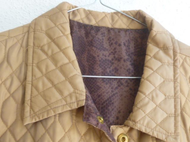 Giacche: Jacke Camel Gr. 42 gestepptes Muster – Usato da Hinwil venduto da Glasperlen 2