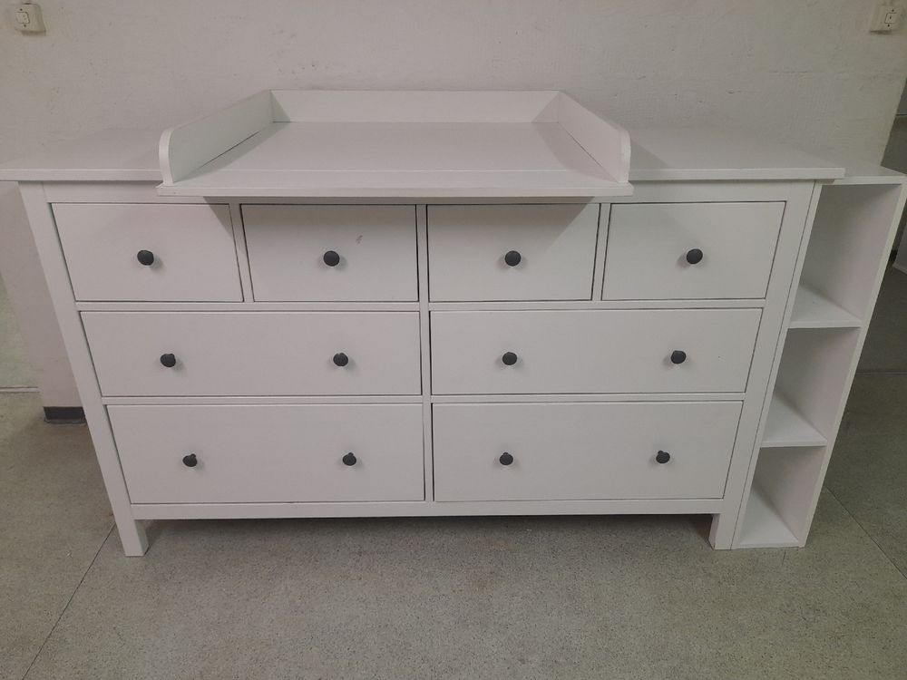 Wunderschne Hemnes Kommode Wickeltisch Ebenbild