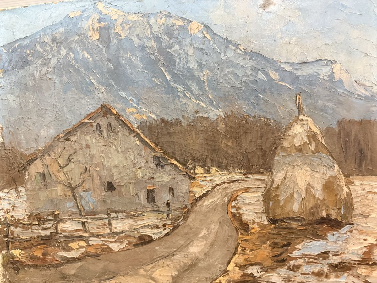 Dipinti: Olgemälde 54x46cm – Usato da Solothurn venduto da NUVICO