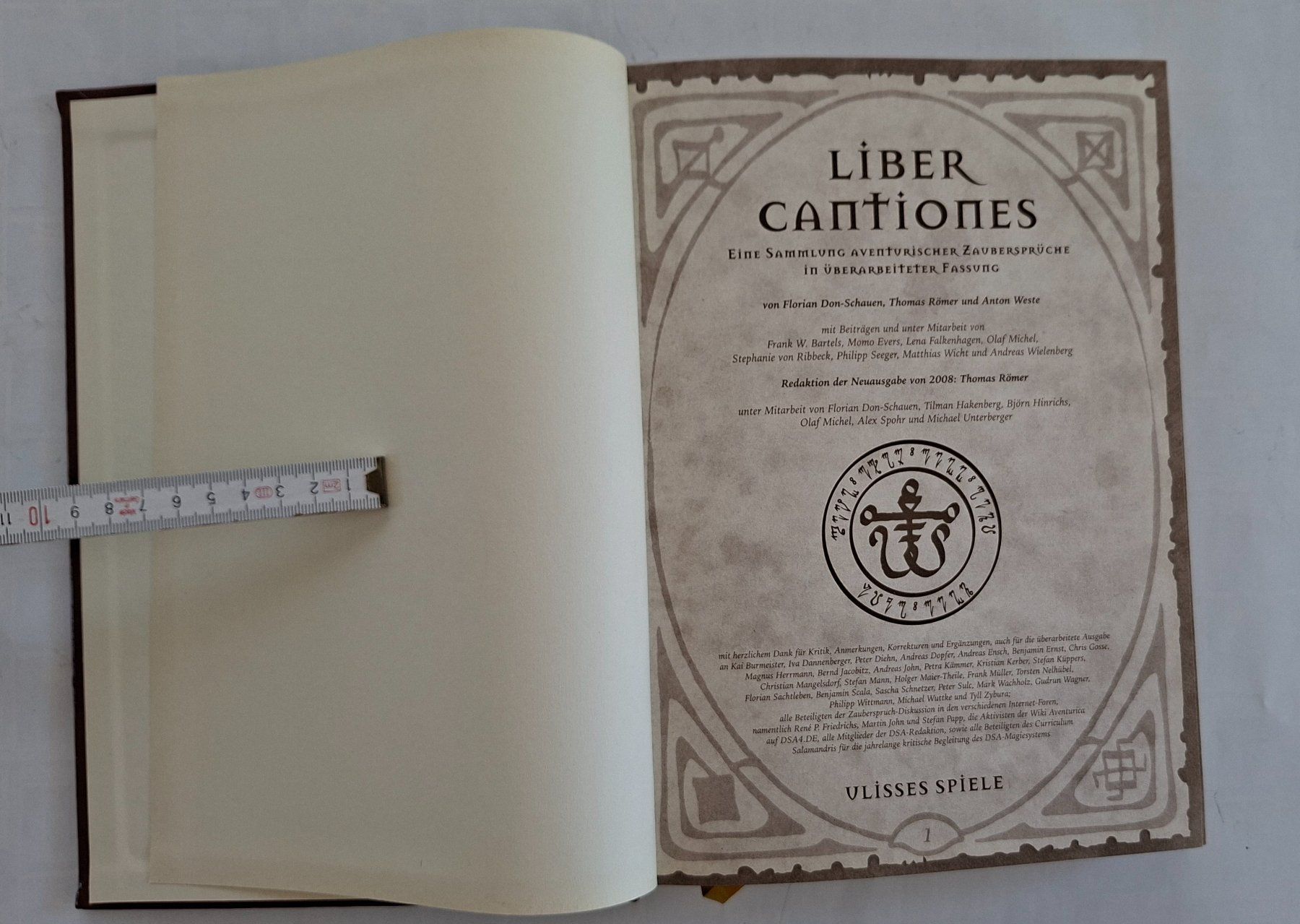 Libri: Liber Cantiones - Zaubersprüche DSA – Usato da Opfikon venduto da Diversamente 2