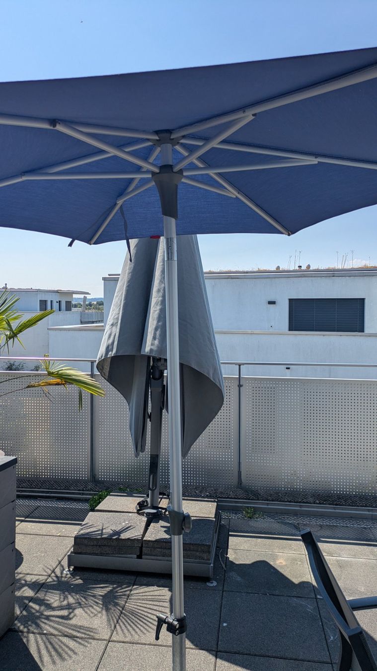 Glatz Sonnenschirme: Sonnenschirm Alu Smart Glatz – Gebraucht aus Hindelbank von Stupsnase.ch
