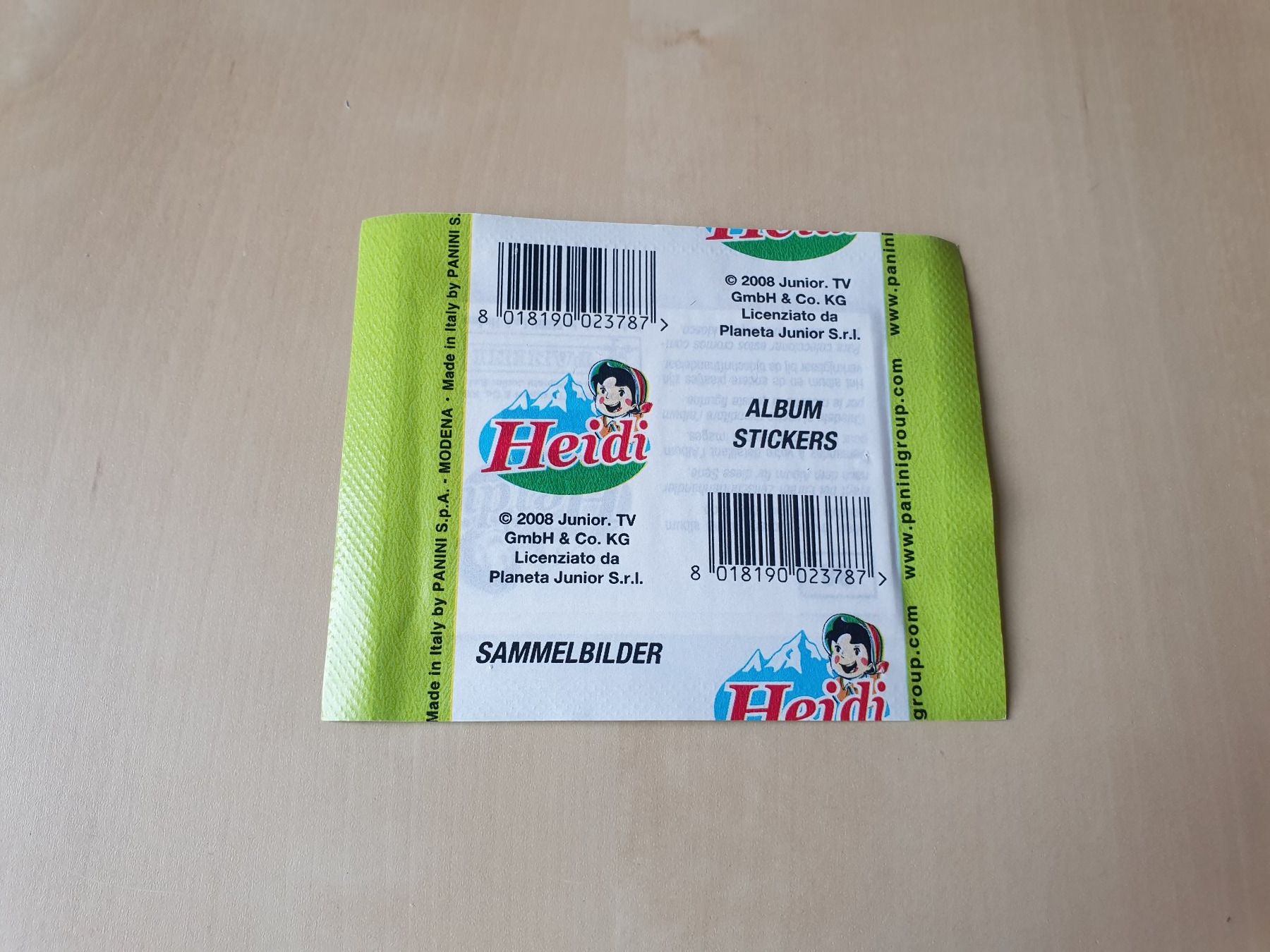 Panini Carte collezionabili: Heidi Panini Tüte portofrei – Nuovo e nell'imballaggio originale da Stansstad venduto da collectorsshop 1