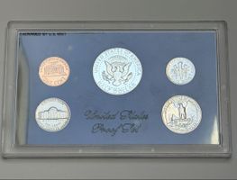 Set de pièces US Mint Proof Set 1969 état neuf 