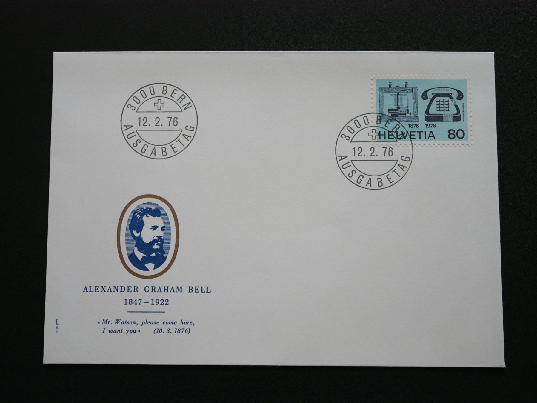 Tutti i francobolli: Ersttagsbrief 12.02.1976 ***TOP*** – Nuovo (secondo la descrizione) da Kreuzlingen venduto da kar_kj82