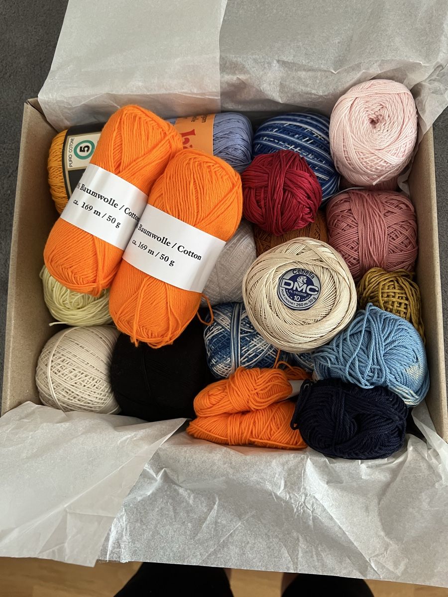 Cordelettes & Fils: Baumwolle Garn diverse Dicke /Farben – Neuf (Voir description) à Hochdorf par la_nationale 2