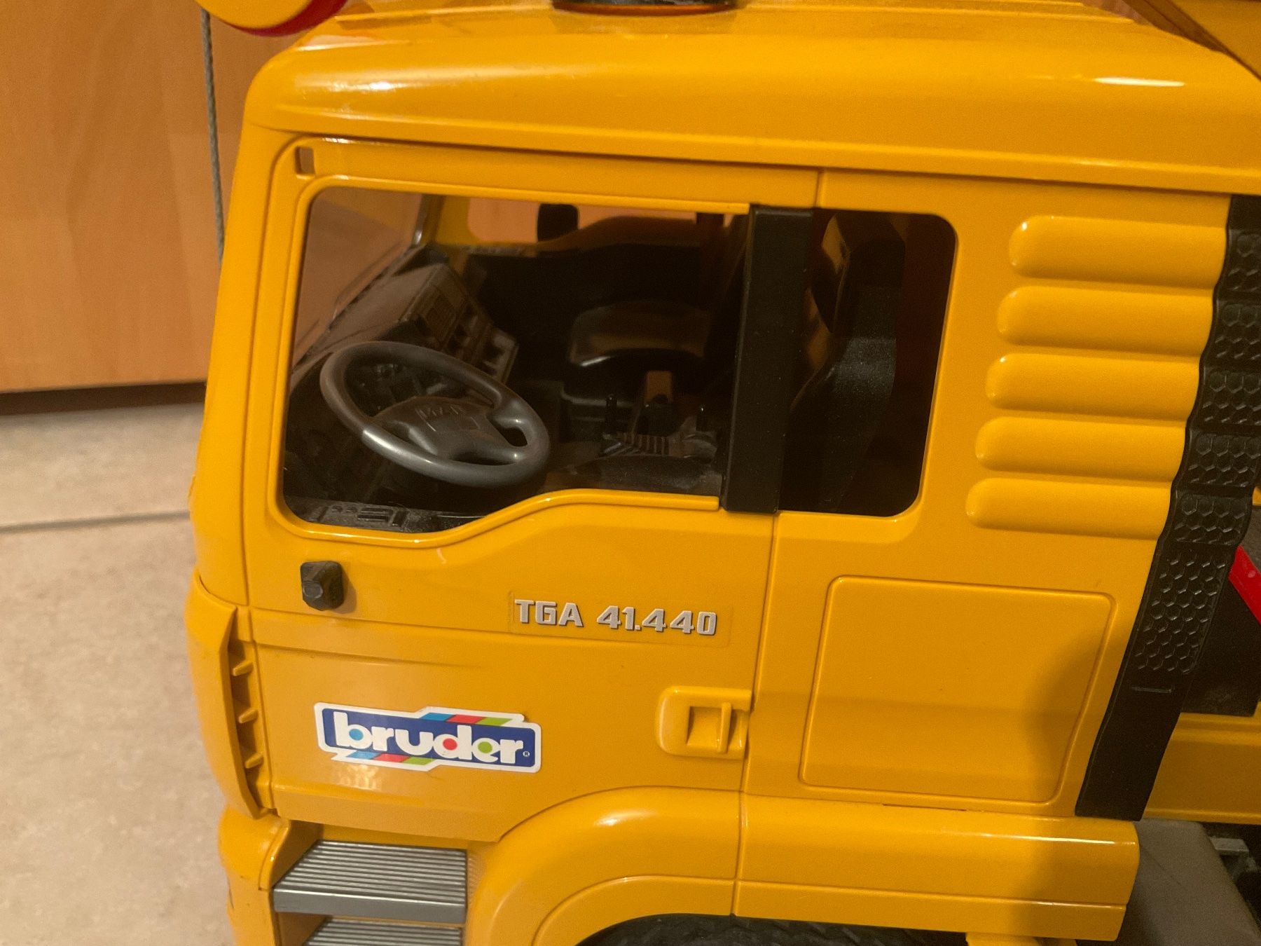 Bruder Giocattoli: Bruder camion grue – Usato da Aigle venduto da reneder 2