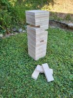 Outdoorspiel Jenga XXL für Hochzeiten
