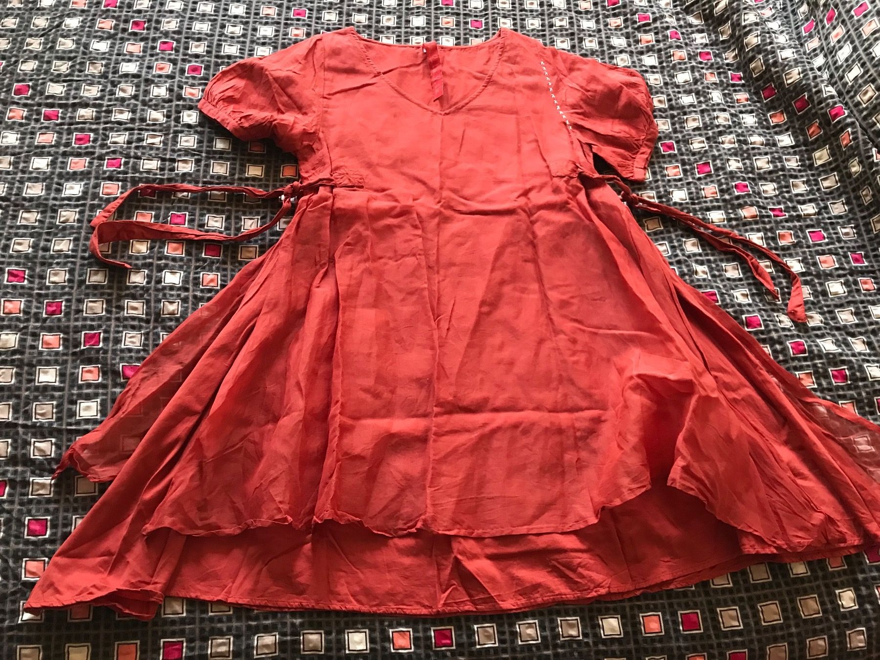 Ewa I Walla Tuniche: Tunique EWA I WALLA, taille S, 100% coton, orange corail – Nuovo (secondo la descrizione) da Morges venduto da sandy069 2