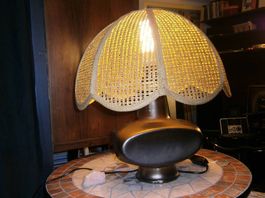 Designer Vintage Tisch-/Möbellampe 70' Jahren von Goebel DE