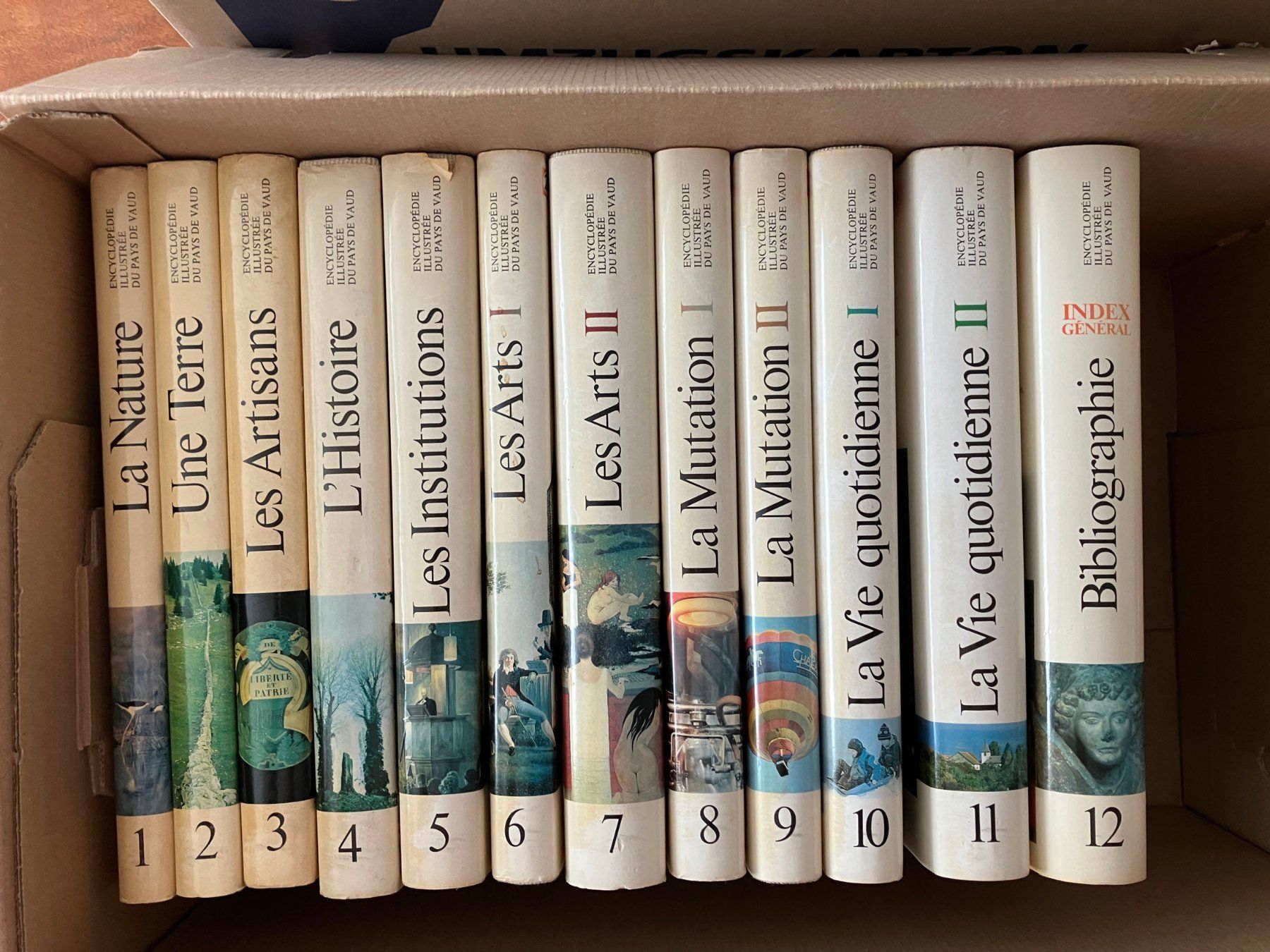 Libri: Encyclopédie illustrée du Pays de Vaud complète – Usato da Vevey venduto da Bozoionet 1