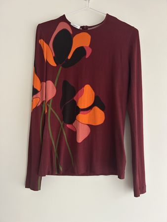 Beautiful floral printed t-shirt Akris Punto 34