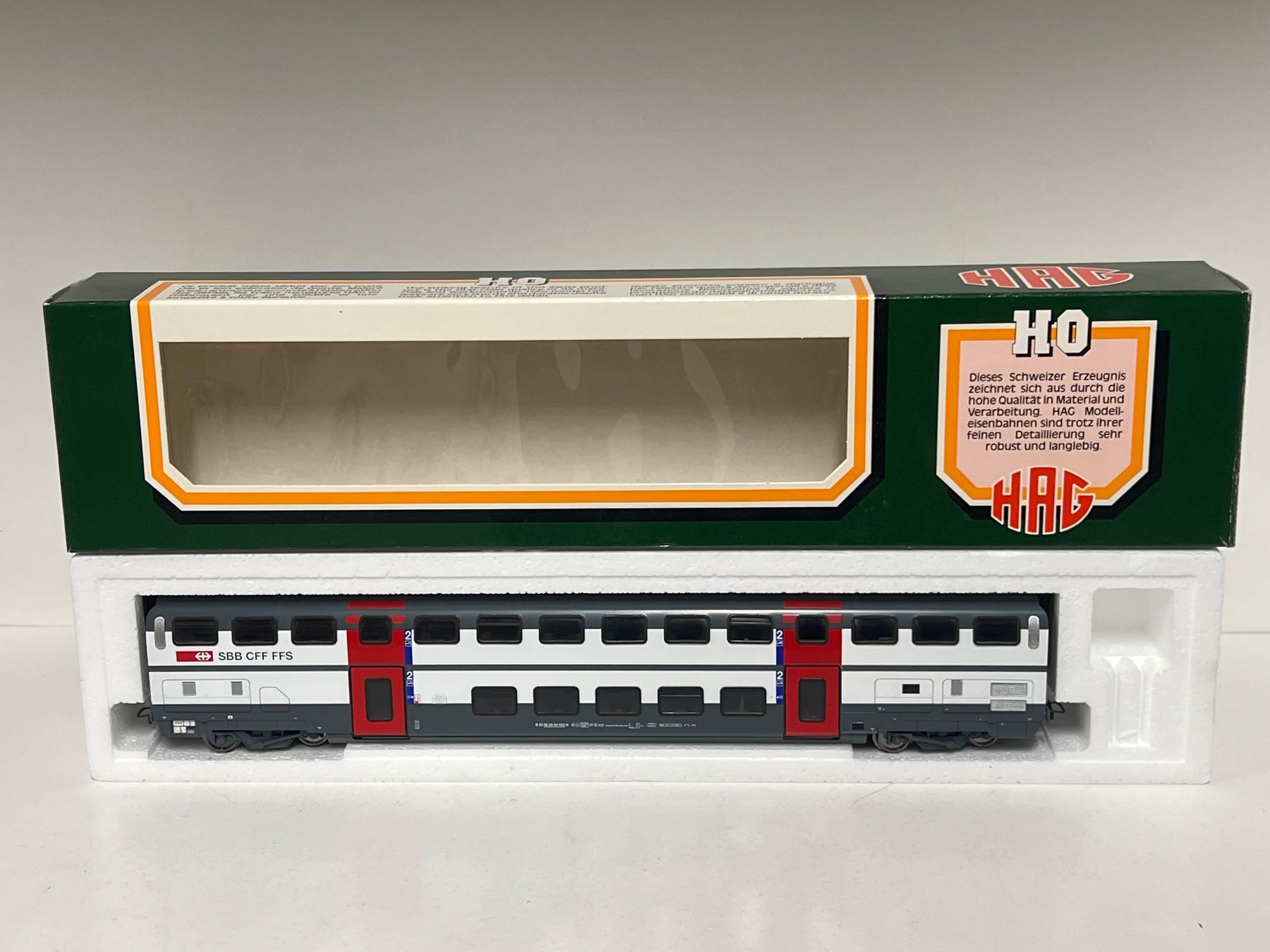 Hag Modellini di ferrovie: Hag SBB IC 2000 2.Kl. AC Nr.490 – Usato da Neuenhof venduto da ludovicco 7