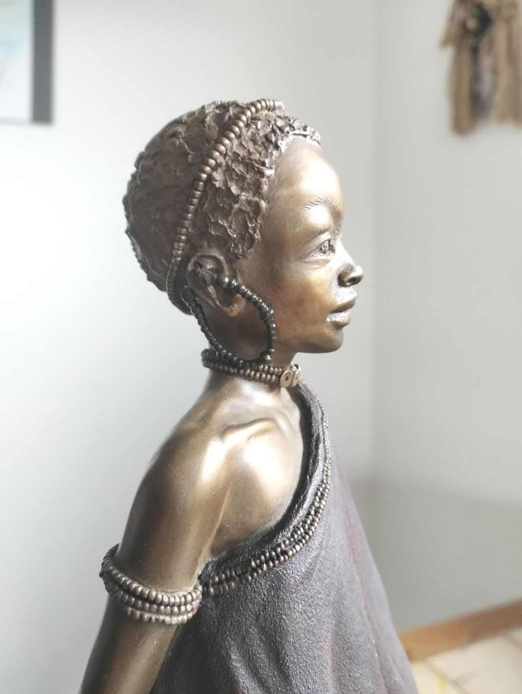 Statuette: Statuette bronze Masaï  – Usato da Cheyres venduto da Capitain 6
