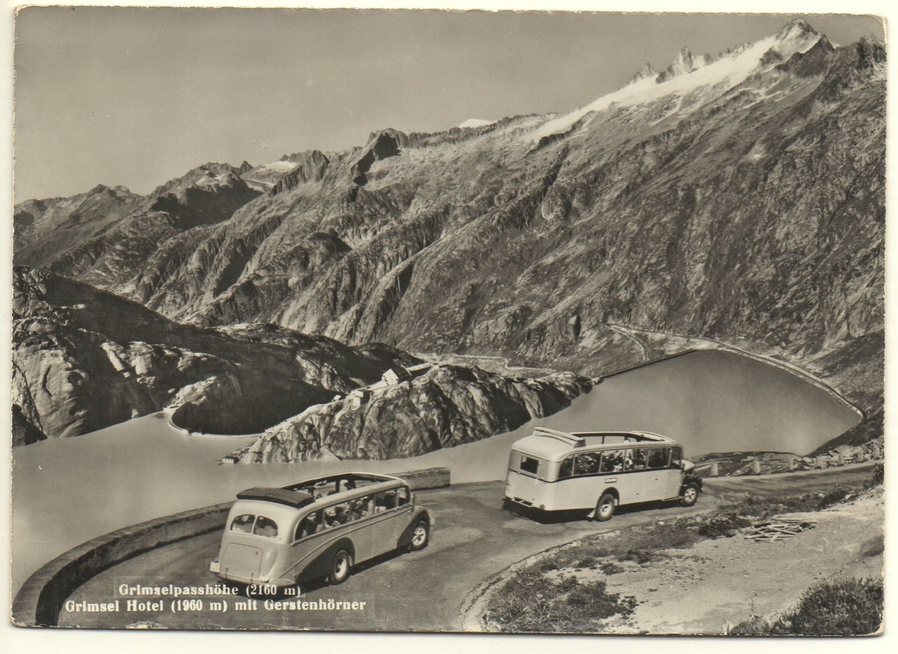 Cartes postales: GRIMSEL Passhöhe, Bus, Postauto – Neuf (Voir description) à Jona par philajona