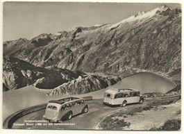 GRIMSEL Passhöhe, Bus, Postauto