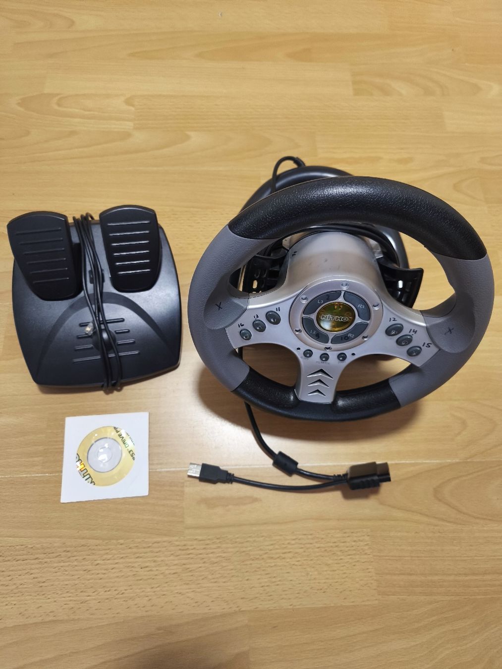 Controller: Lenkrad-Set mit Pedalen NiTHO Drive Pro (PC / PS3 / PS2) – Gebraucht aus Altbüron von Theo_Dotus 2