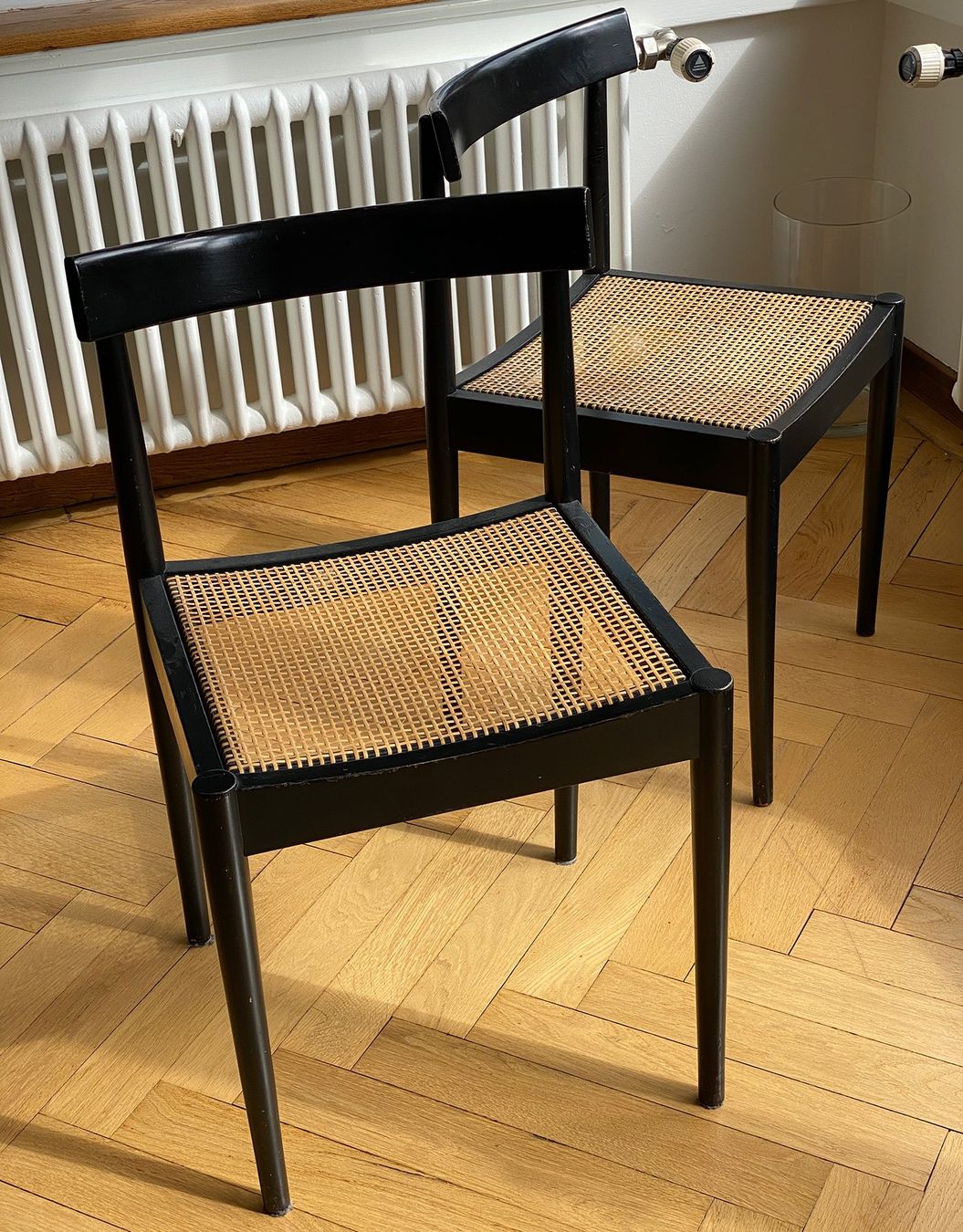 Sedie: 2 design stühle 70 geflecht jonk design vintage – Usato da Lützelflüh-Goldb venduto da fluidum 1
