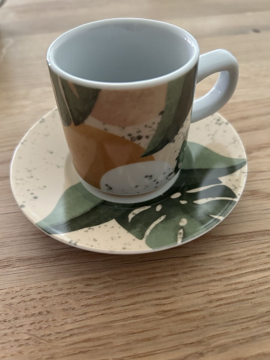 Pfister Tazze: Pfister Espressotasse mit Unterteller 21/22 – Nuovo (secondo la descrizione) da Herisau venduto da trainee0102 2