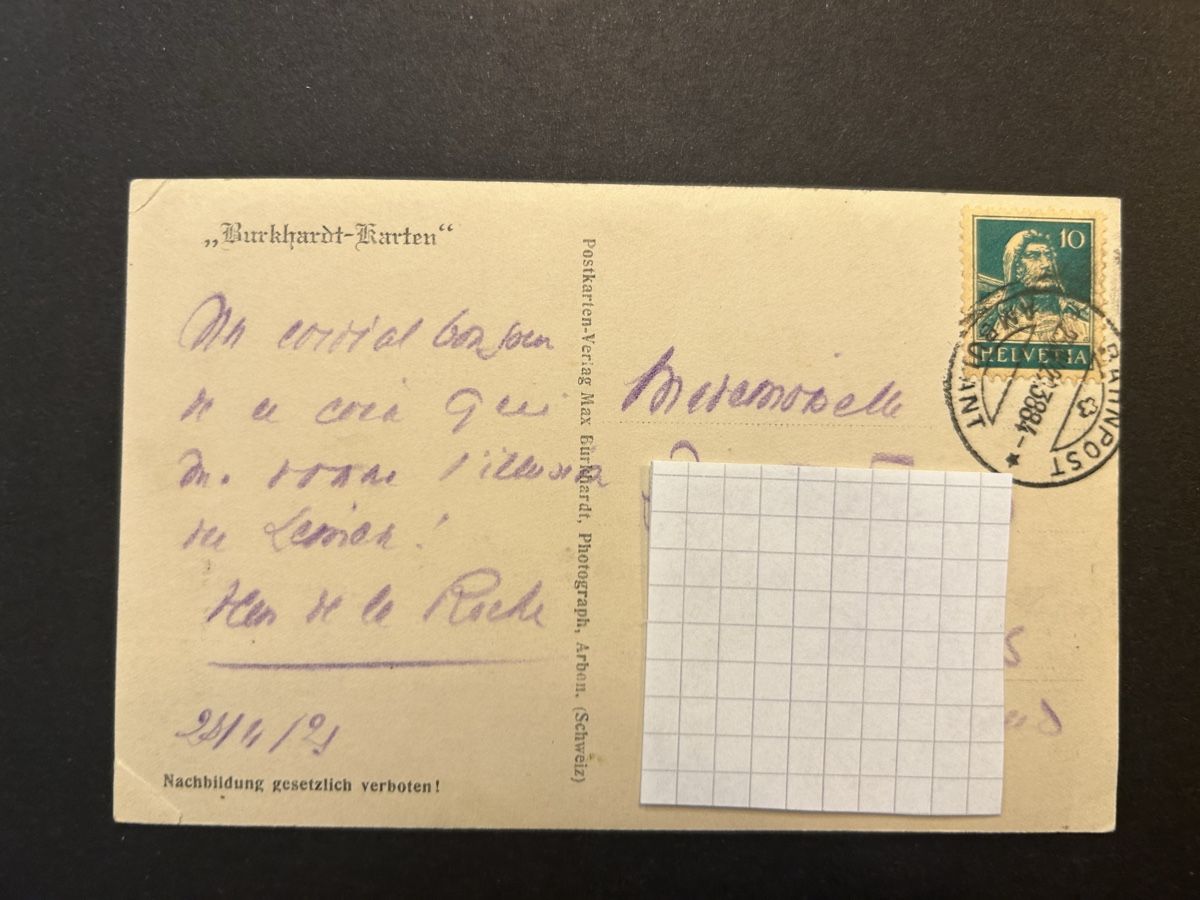 Cartoline postali: Arbon (Burkhardt Karten) – Usato da Fanas venduto da Alessio11 1