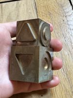 Scultura modernista nello stile di Mastroianni Bronzo