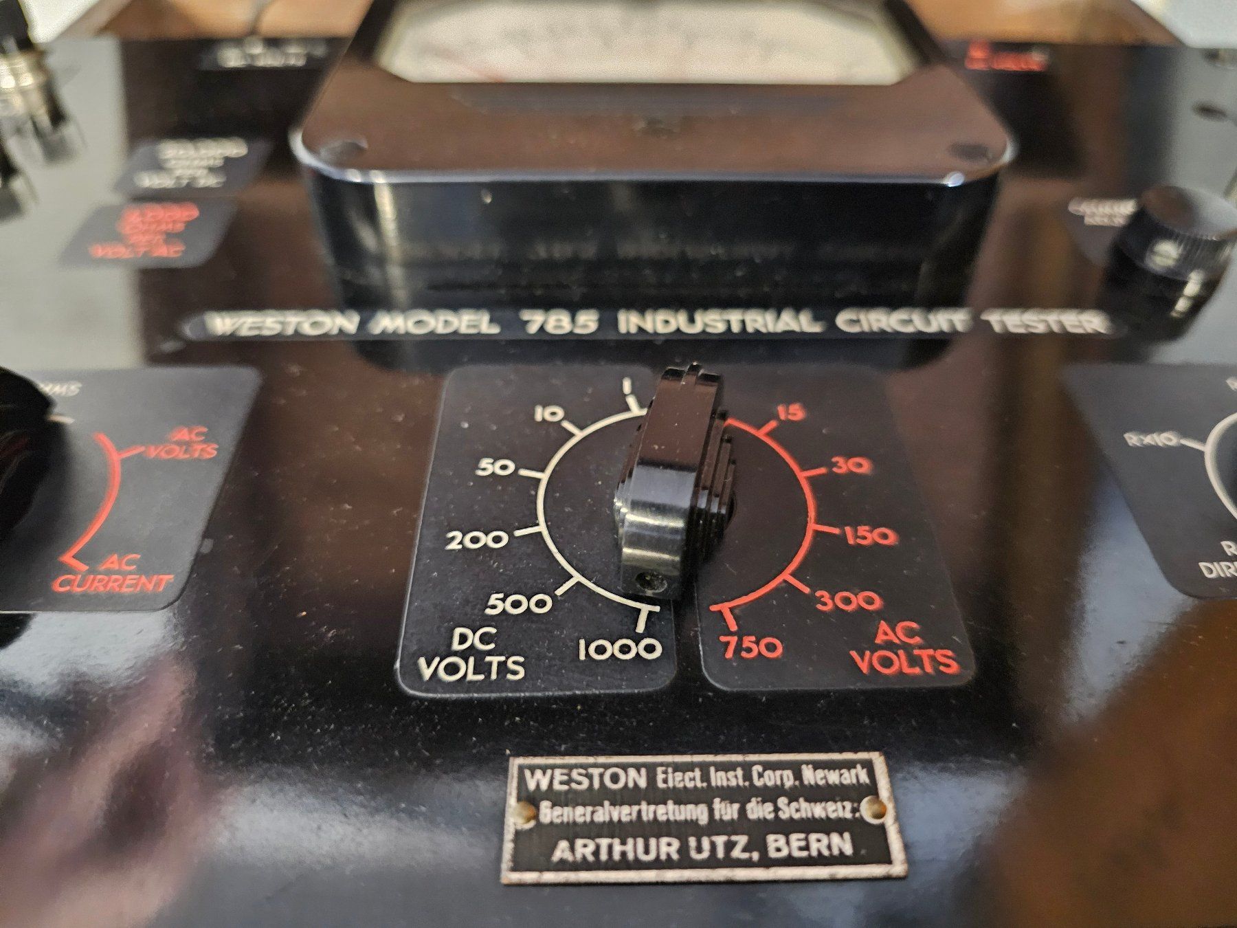 Misurare: Messgerät Vintage Weston Model 785 – Usato da Seedorf BE venduto da REWOLO 4
